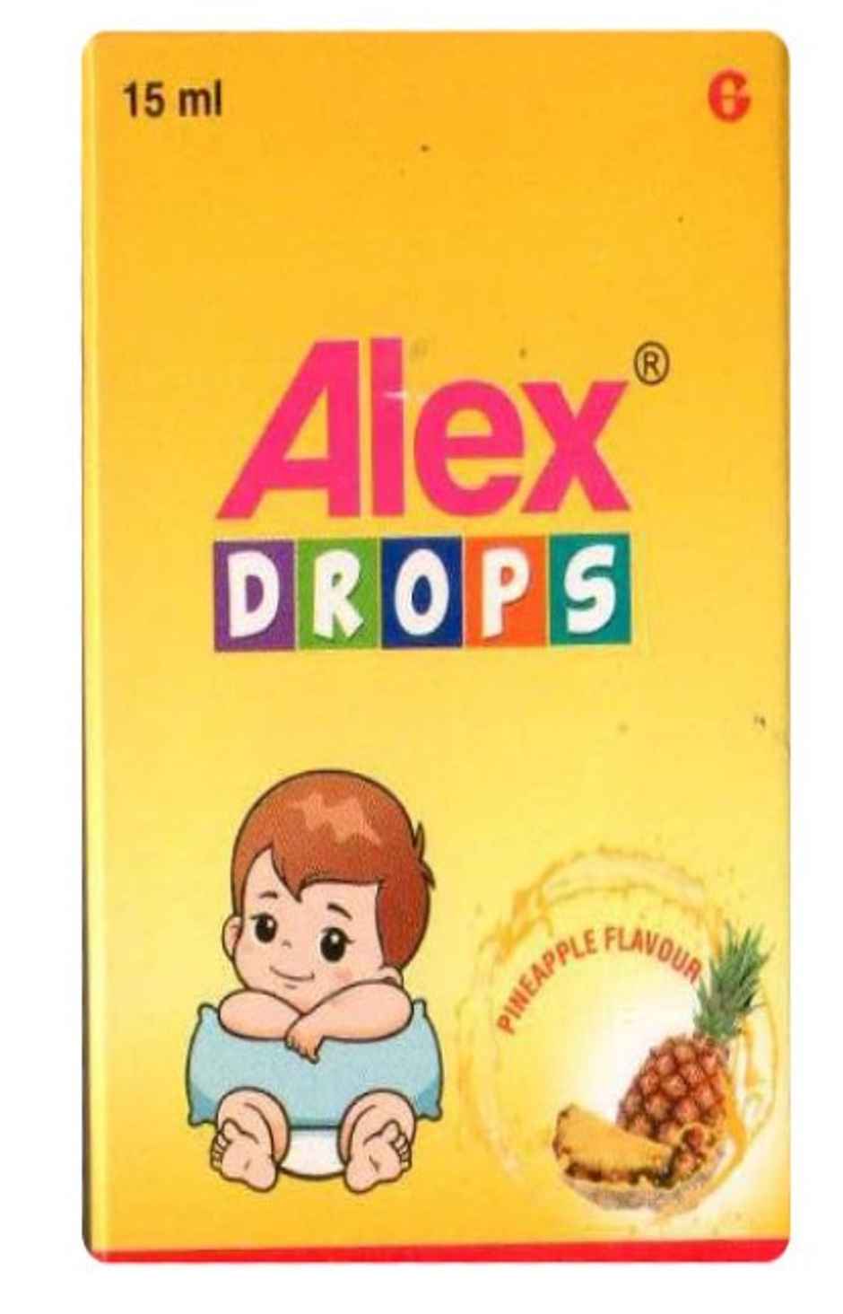 Alex Pineapple Flavour Oral Drop