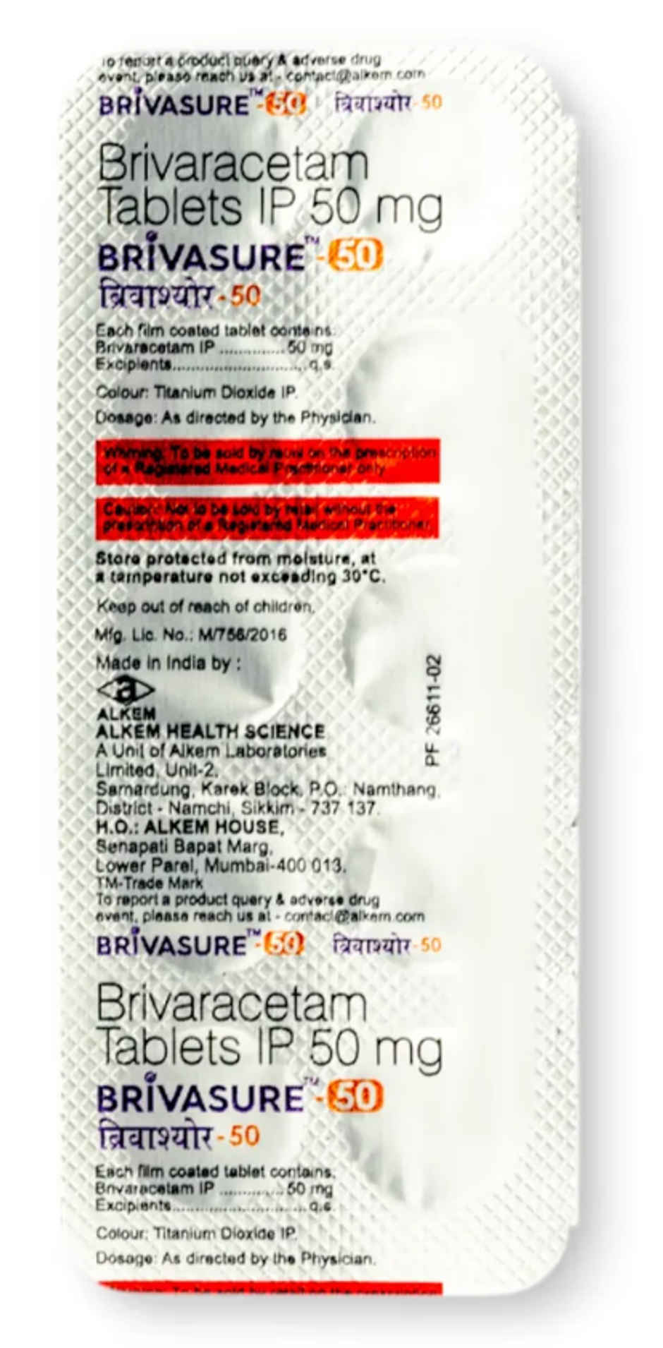 Brivasure-50 Tablet