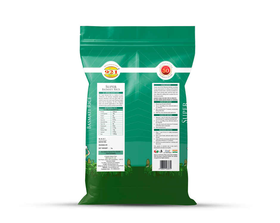 921 Extra Long Grain Super Basmati Rice