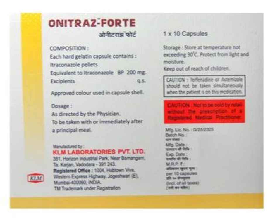 Onitraz-Forte Capsule