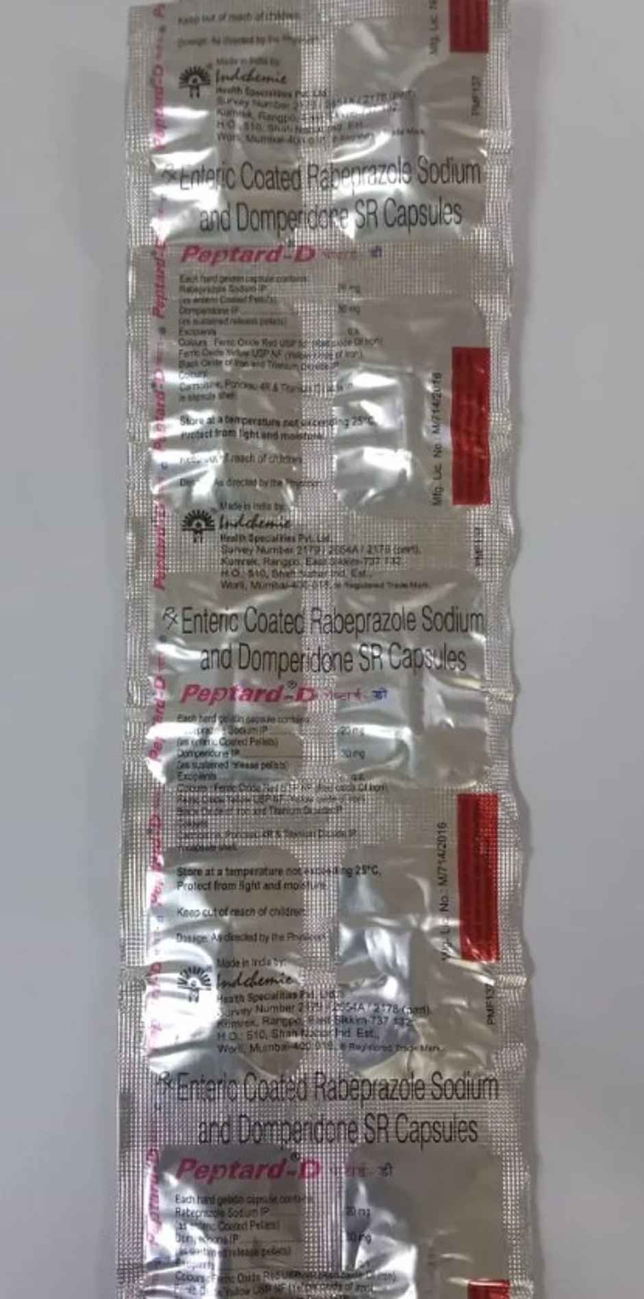 Peptard D Capsule SR