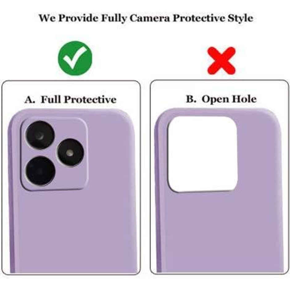 Artistque Case For Realme C53 Back Cover - Plain Liquid Silicone Cover