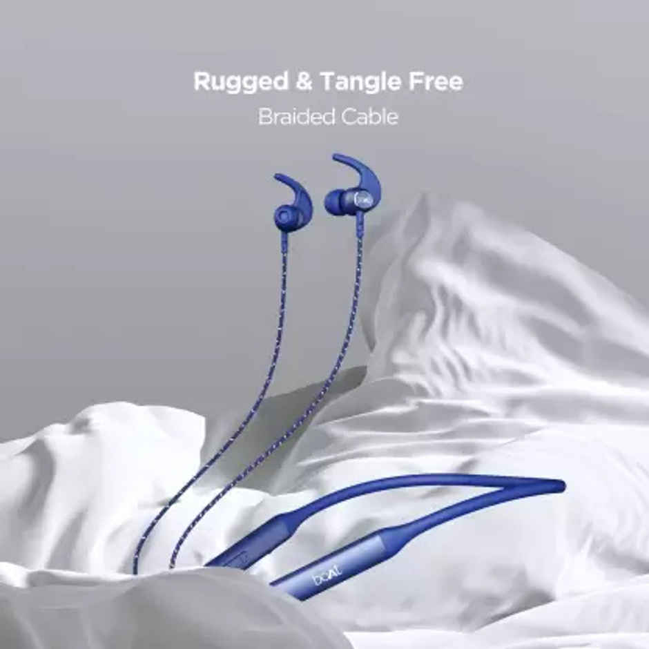 boAt Rockerz 333 BT Neckband w/ Upto 30 Hours Battery (Navy Blue)