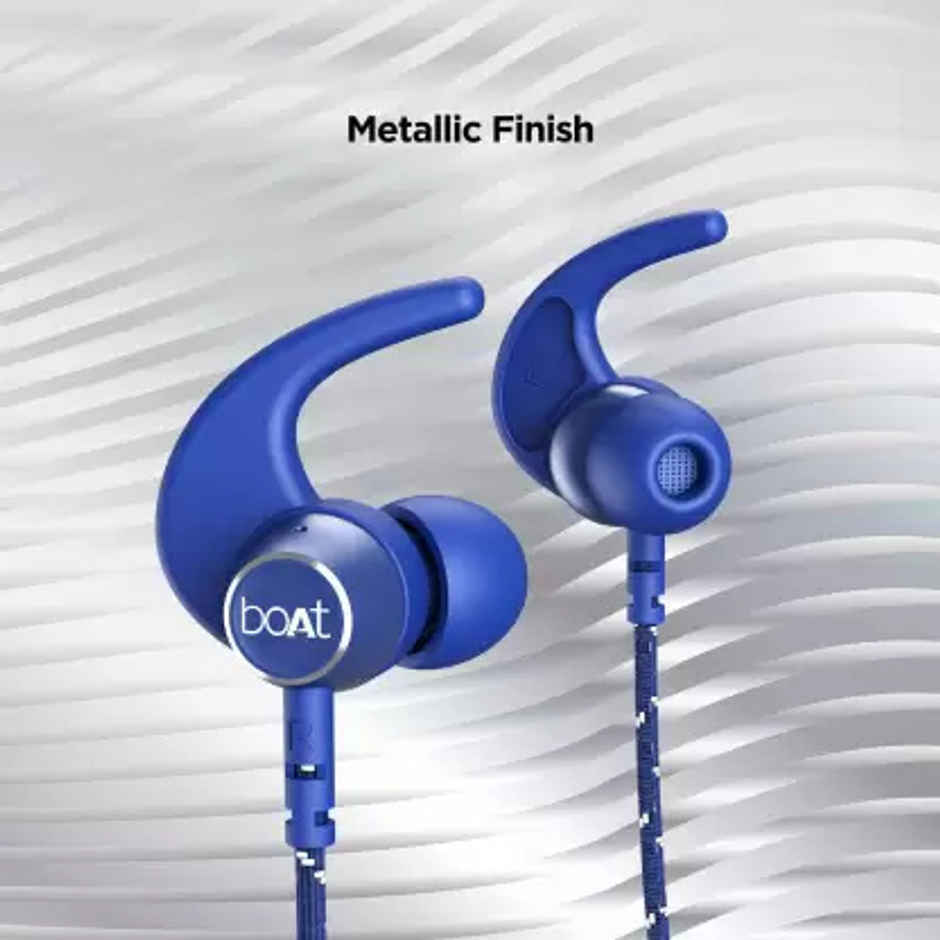 boAt Rockerz 333 BT Neckband w/ Upto 30 Hours Battery (Navy Blue)