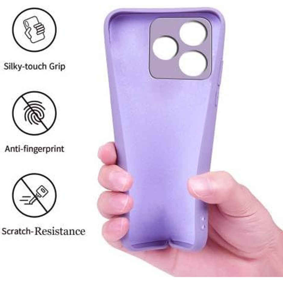 Artistque Case For Realme C53 Back Cover - Plain Liquid Silicone Cover