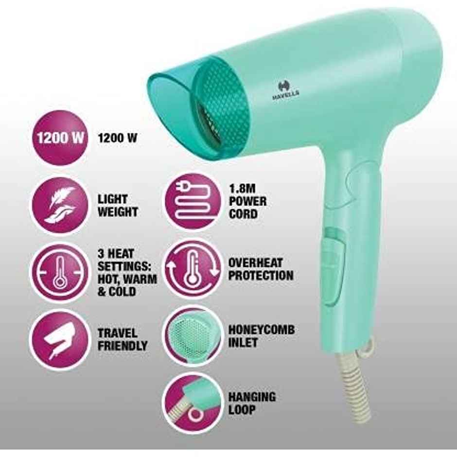 Havells | HD2222 | Hair Dryer 1200 Watts