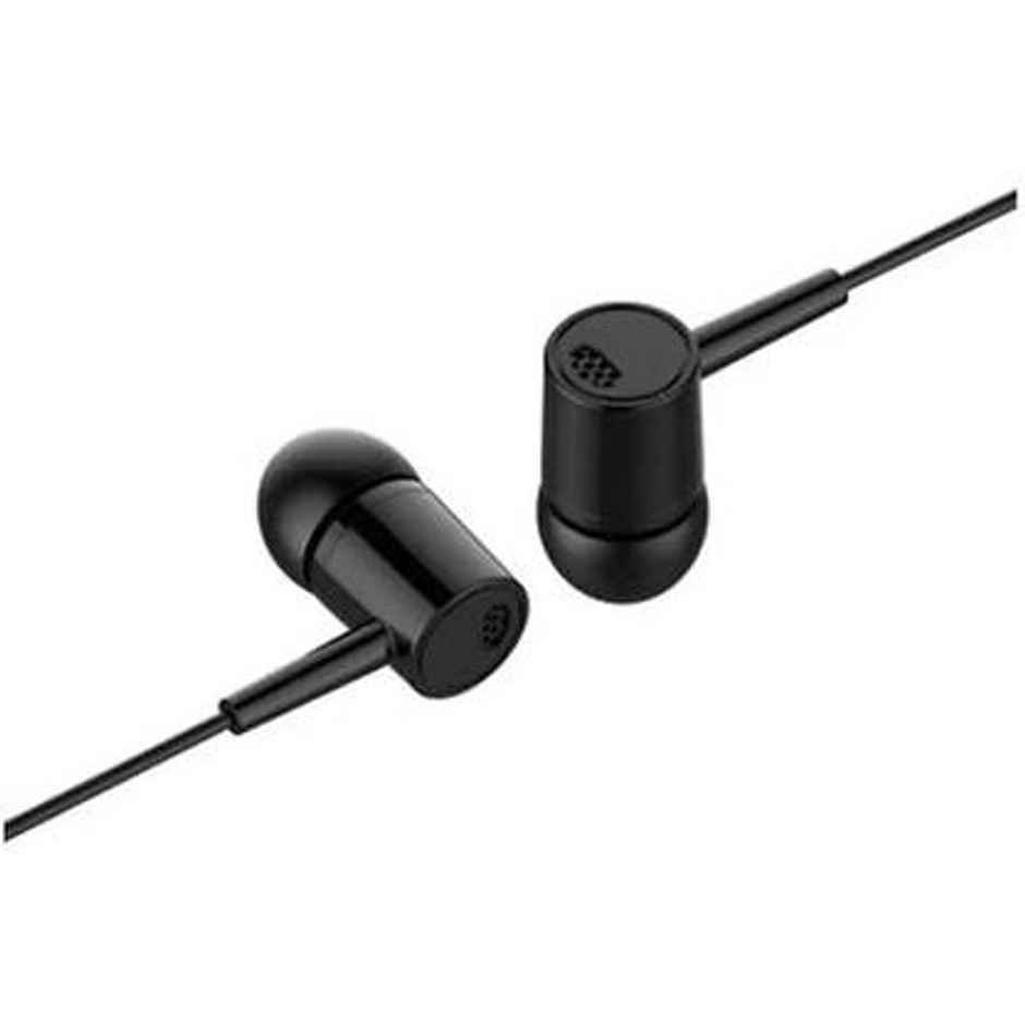 basics IND Wired earphone With Mic | Black