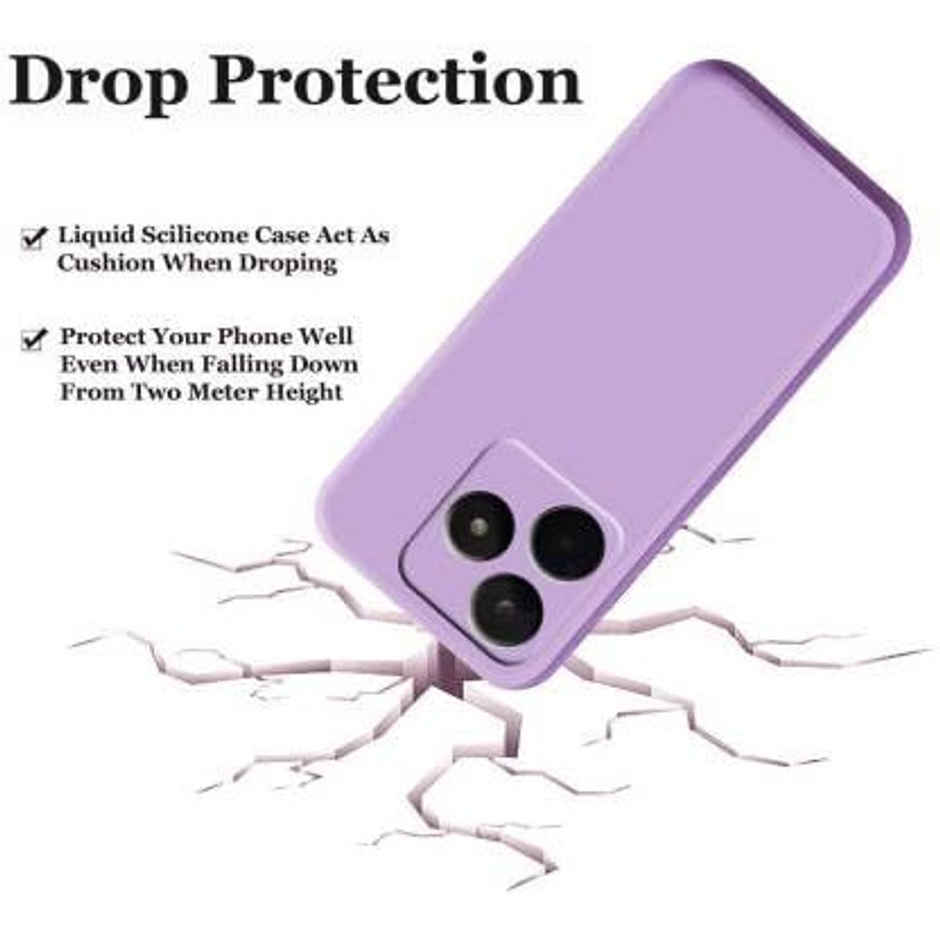 Artistque Case For Realme C53 Back Cover - Plain Liquid Silicone Cover