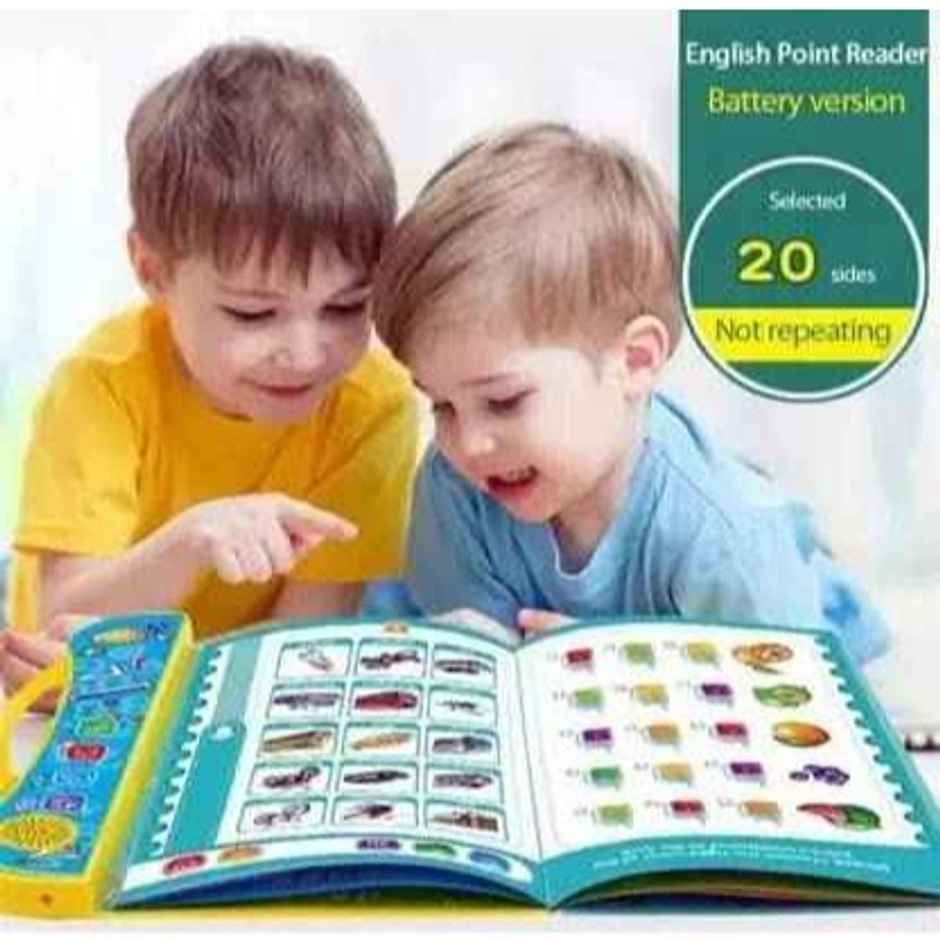 Storio Intelligence English Sound Book for Kids | Alphabet & Words Learning