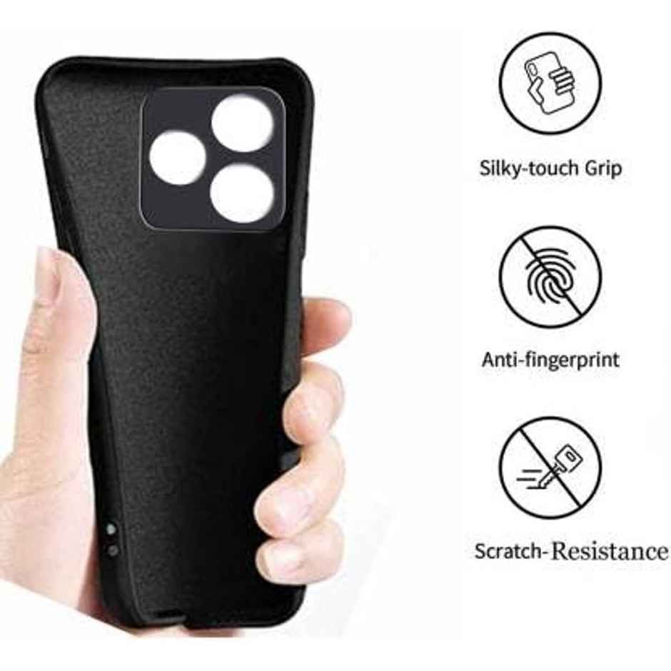 Artistque Case for Realme C53 Back Cover - Plain Liquid Silicone Case