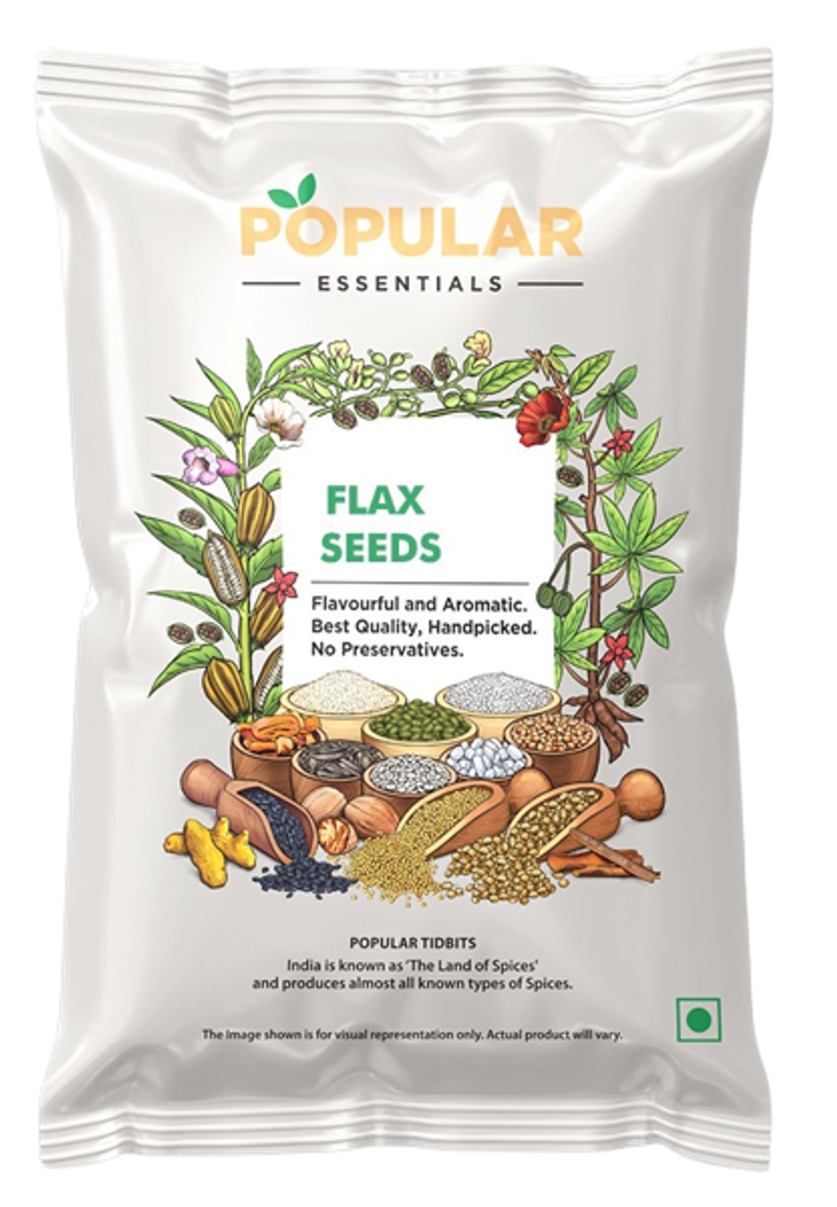 Popular Essentials Flax Seeds