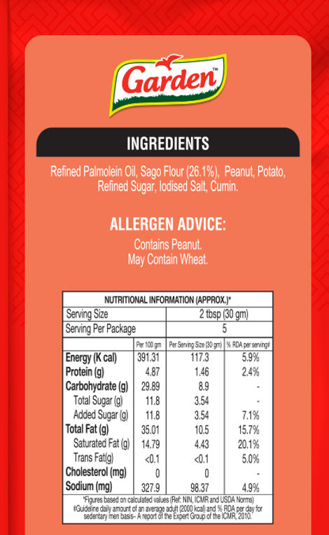 Garden Sabudana Chivda Namkeen