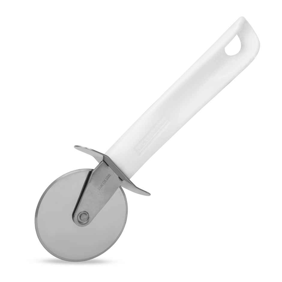 Fackelmann Stainless Steel Arcadania Pizza Cutter | Ideal For Cutting Pizza | Naan | Sandwich