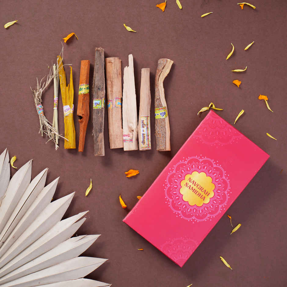 9 Planet Wood For Hawan. Nav Grah Samidha For Havan | Happy Mail