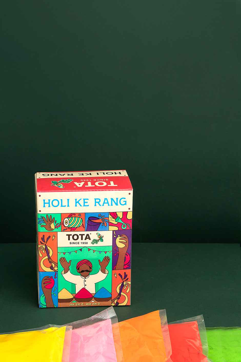 Holi Ke Rang Gulal Box | Tota