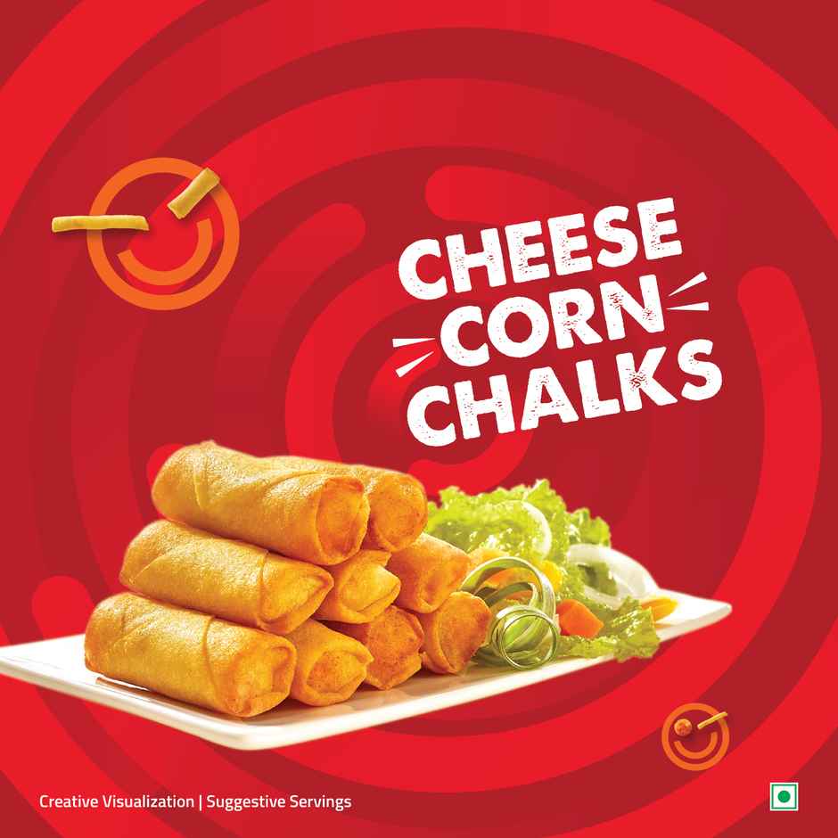 Hungritos Cheese Corn Chalks | Crispy Snack