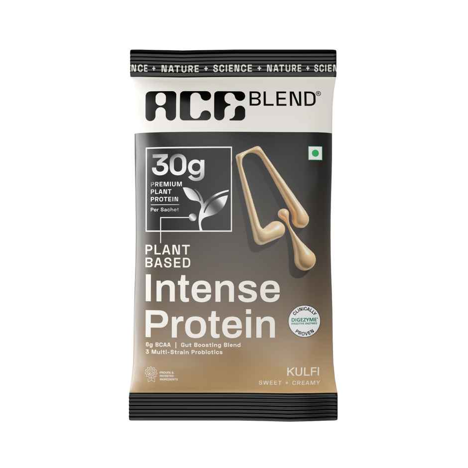 Ace Blend Premium Plant Protein | Kulfi | Intense