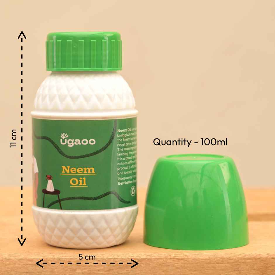 Ugaoo Neem Oil Spray For Plants & Garden-Highly Effective On Plant Insects Aquatic Plant Fertilizer
