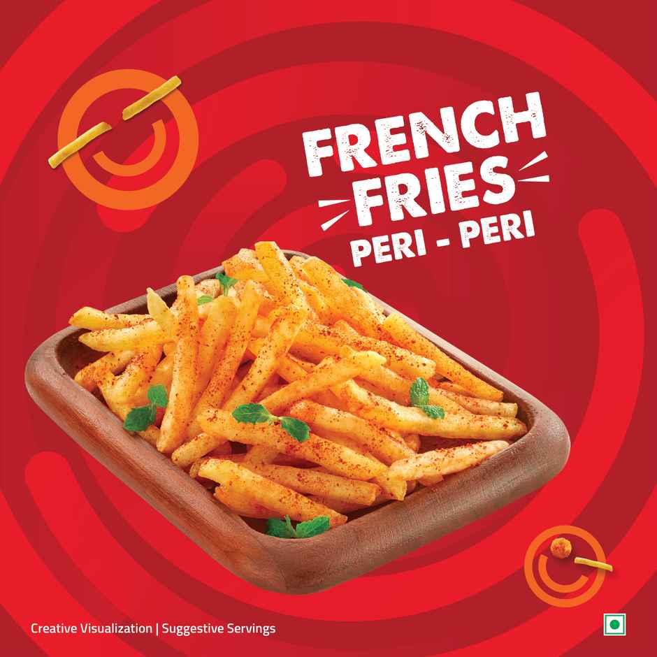 Hungritos French Fries Peri Peri | Crispy & Spicy