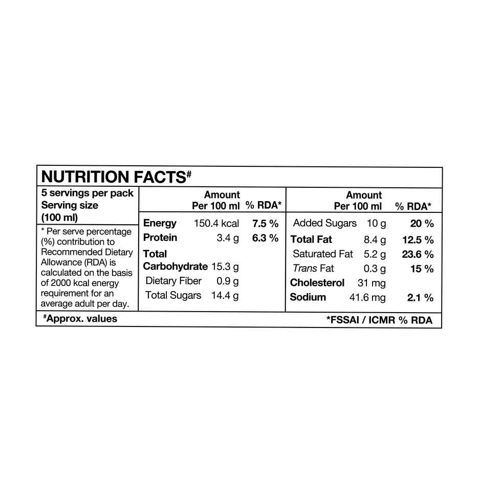 Ibaco Belgian Chocolate Icecream