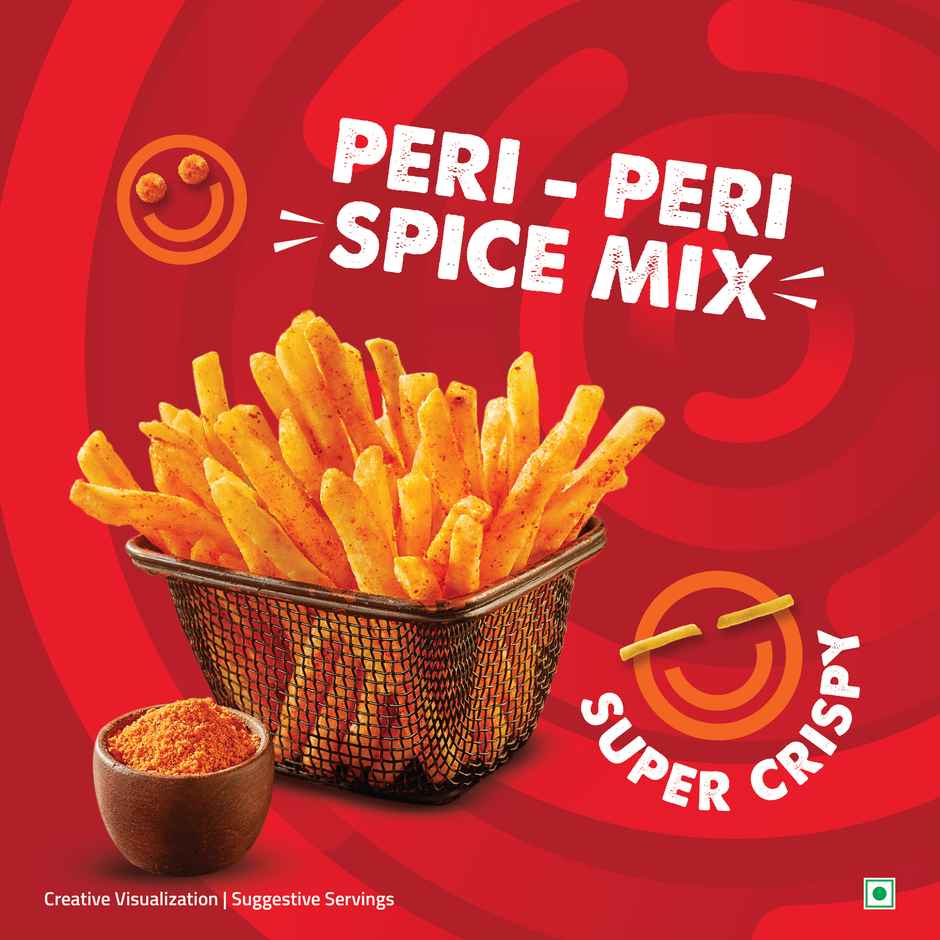Hungritos French Fries Peri Peri | Crispy & Spicy
