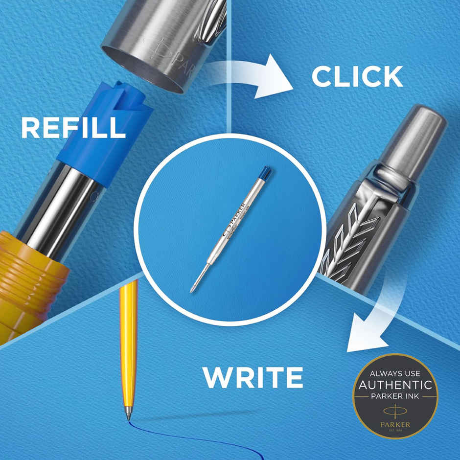 Parker Gift Set Jotter STD Ball Pen Yellow Body with Notebook