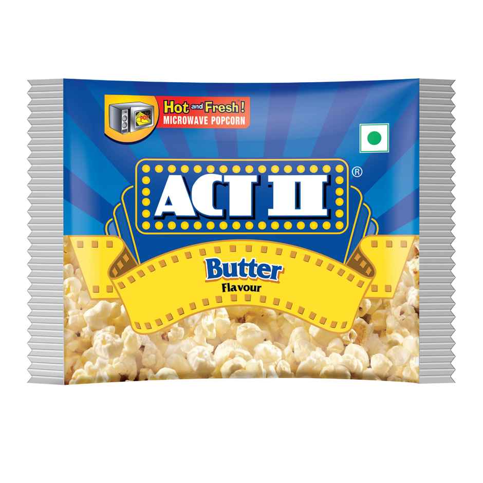 Act II Microwave Popcorn | Butter, small pack, Hot & Fresh in 3 mins