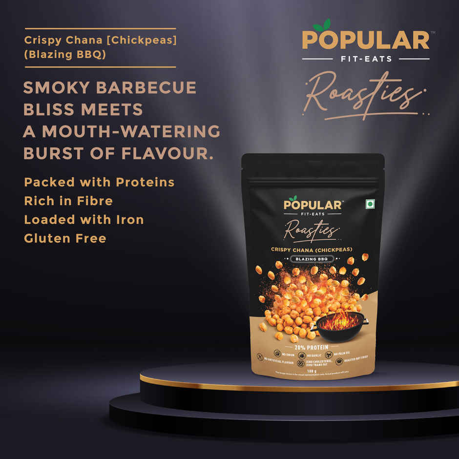 Popular Roasties Crispy Chana | Chickpeas | Blazing BBQ