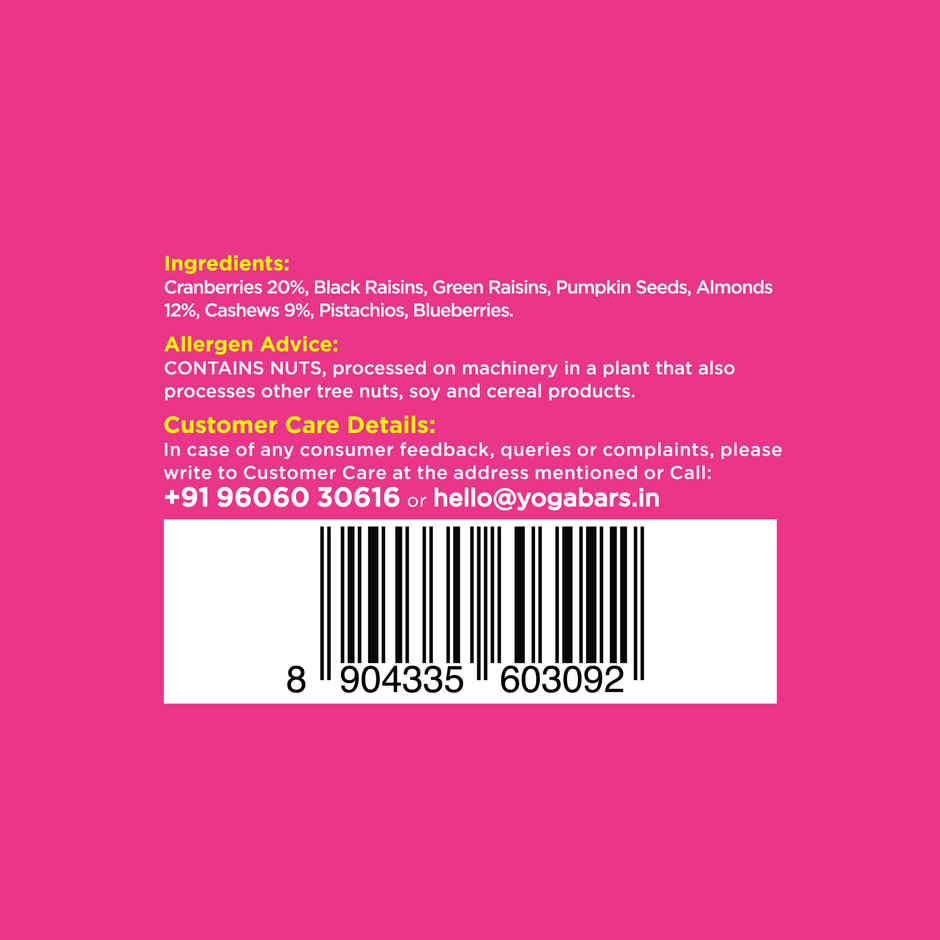 Yogabar Trail Mix - Daily Health Mix, Healthy Trail Mix With Dry Fruits