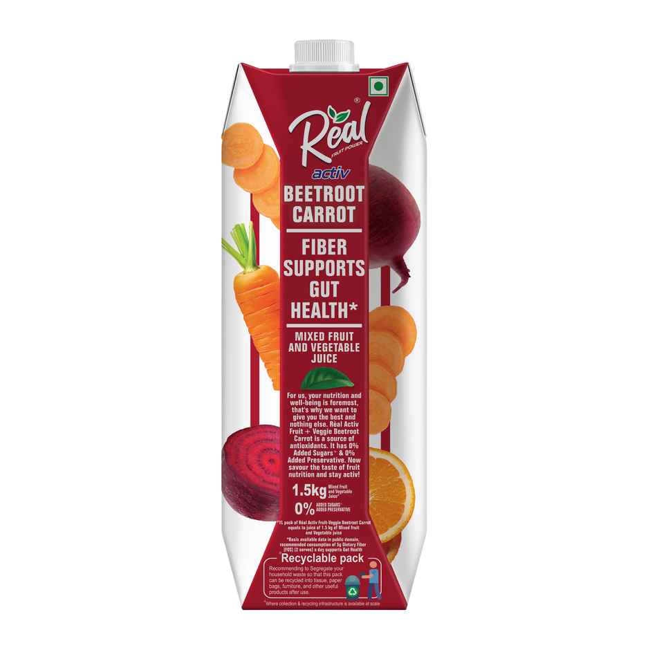 Dabur Real Activ Beetroot Carrot Health Juice