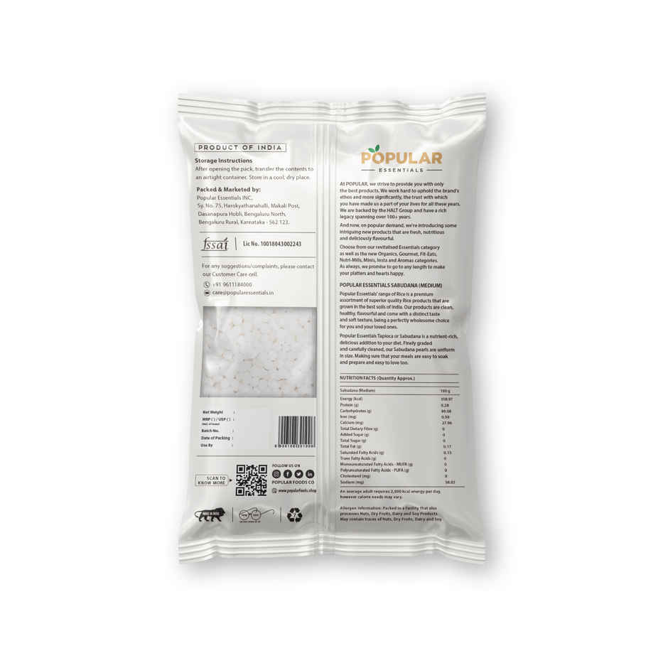 Popular Essentials Sabudana