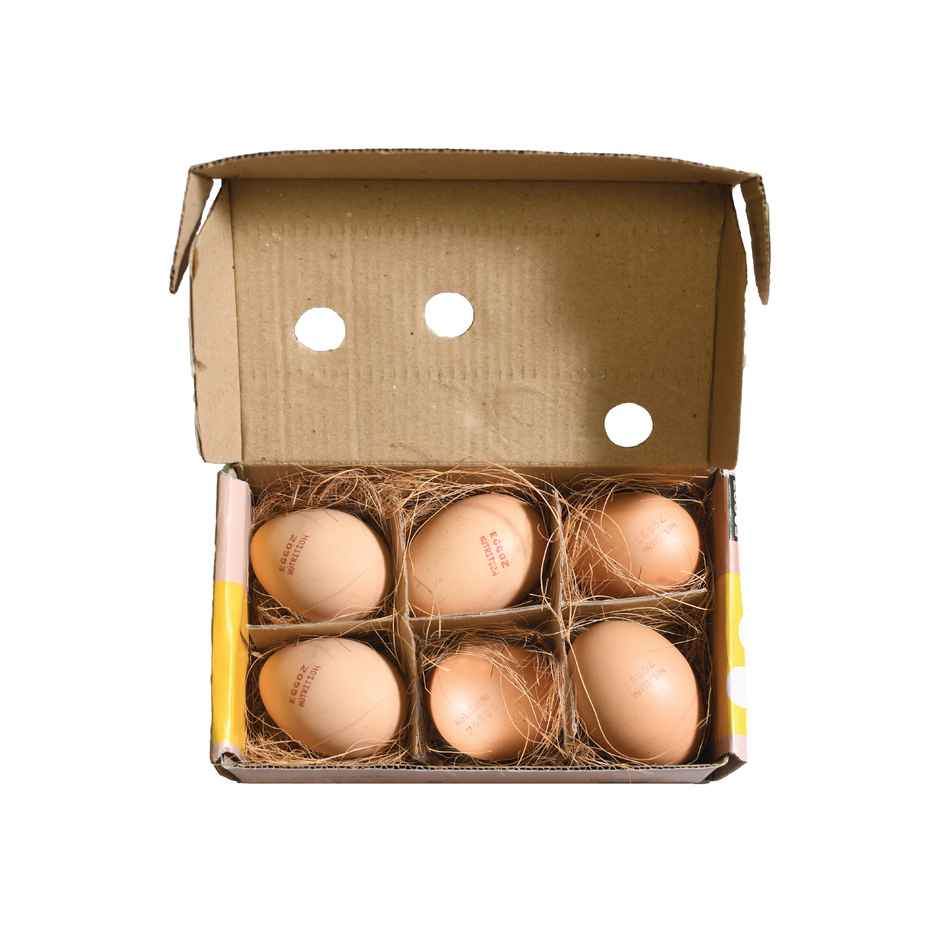 Eggoz Free Range Herbal Fed Brown Eggs