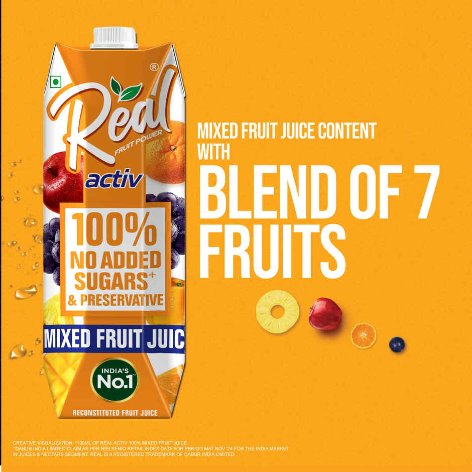 Dabur Real Activ Mixed Fruit Juice Combo
