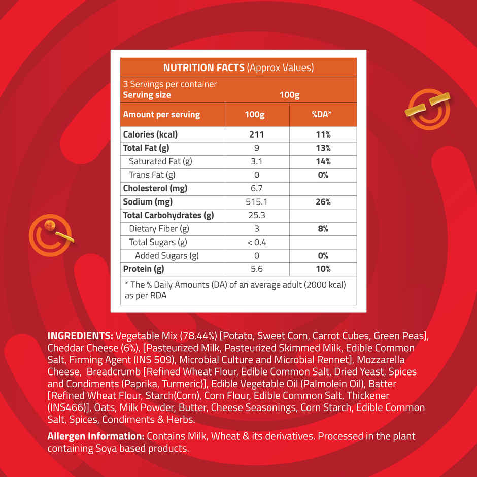 Hungritos Kids Veggie Slider