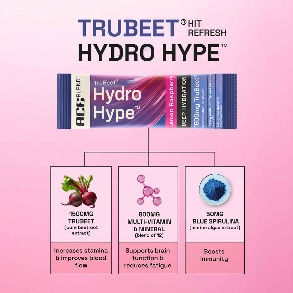 Ace Blend Hydro Hype | Lemon Raspberry