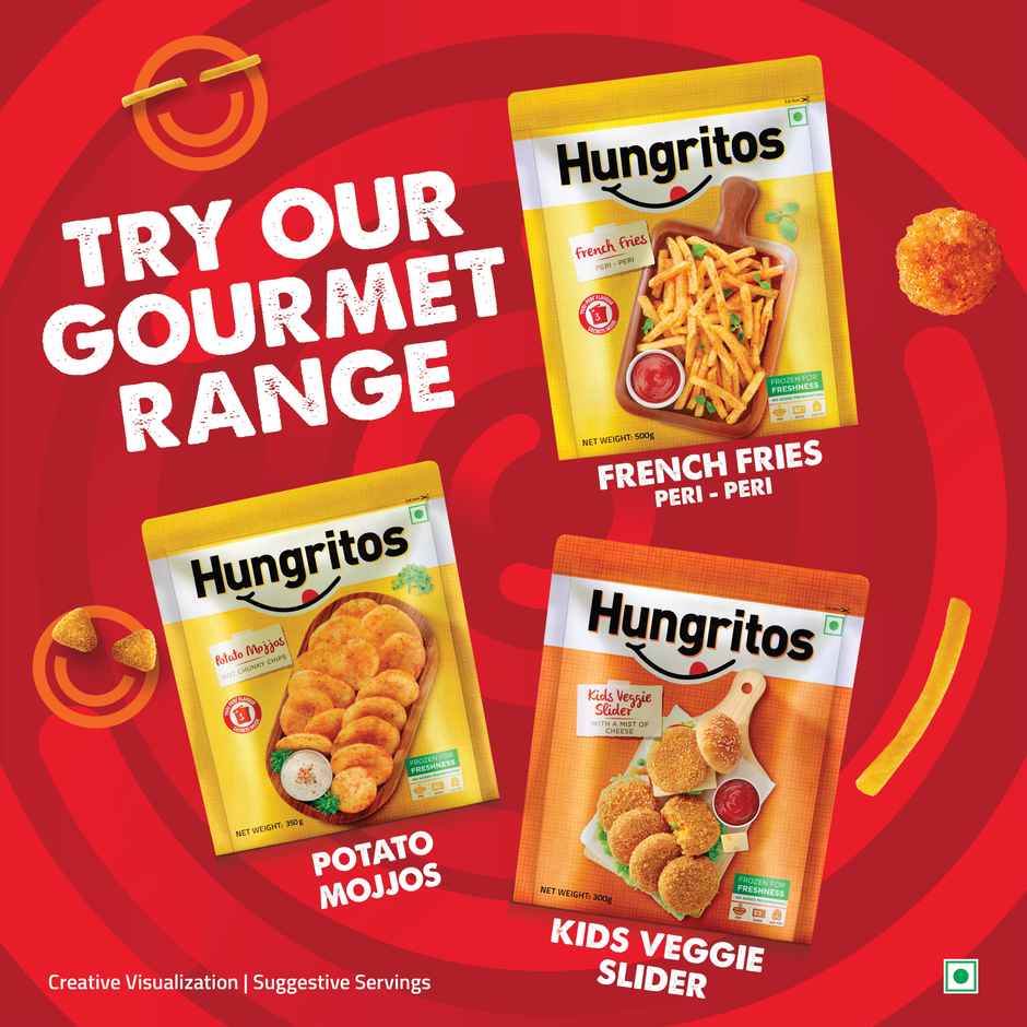 Hungritos Cheese Corn Chalks | Crispy Snack