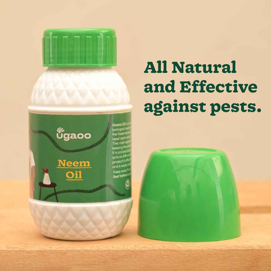Ugaoo Neem Oil Spray For Plants & Garden-Highly Effective On Plant Insects Aquatic Plant Fertilizer