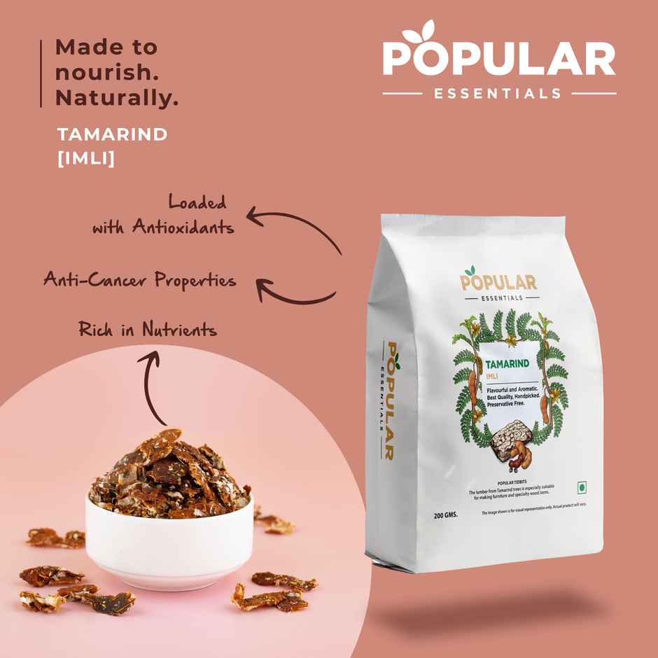 Popular Essentials Tamarind Seedless