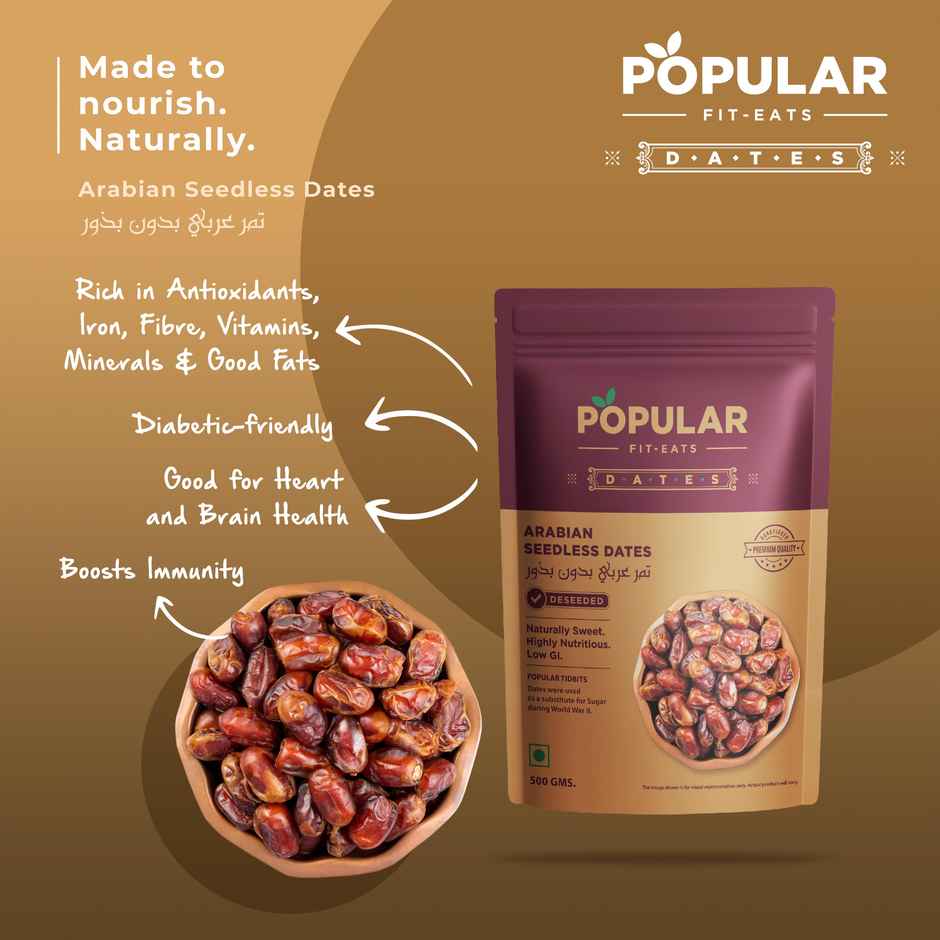 Popular Fit Eats Dates - Arabian Seedless