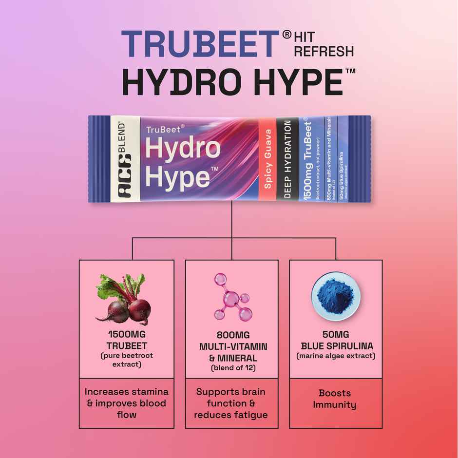 Ace Blend Hydro Hype - Spicy Guava | Deep Hydration