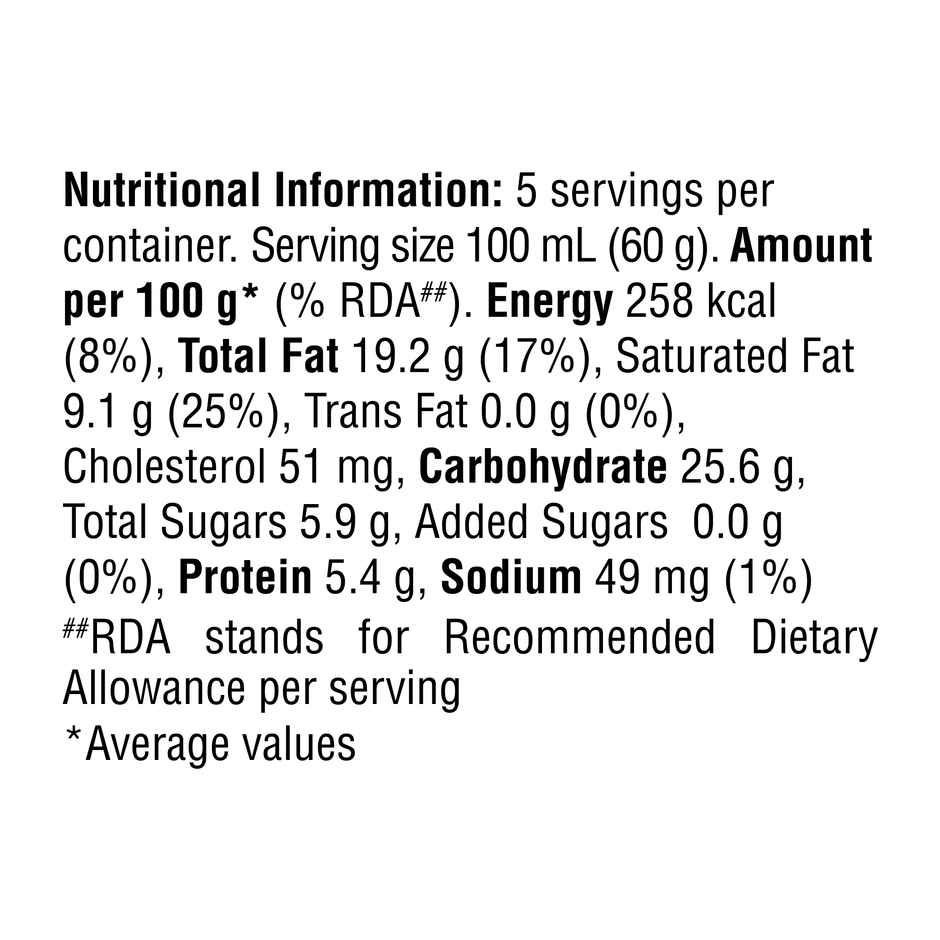 Amul Ice Lounge Sugar Free Spanish Saffron Ice Cream Tub