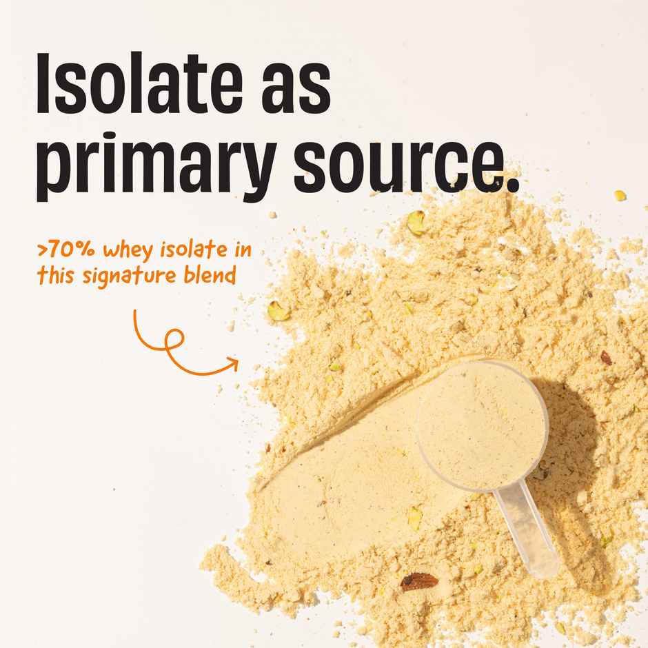 The Whole Truth Whey Protein Powder Pista Badaam Shake (24g Protein Per Scoop)