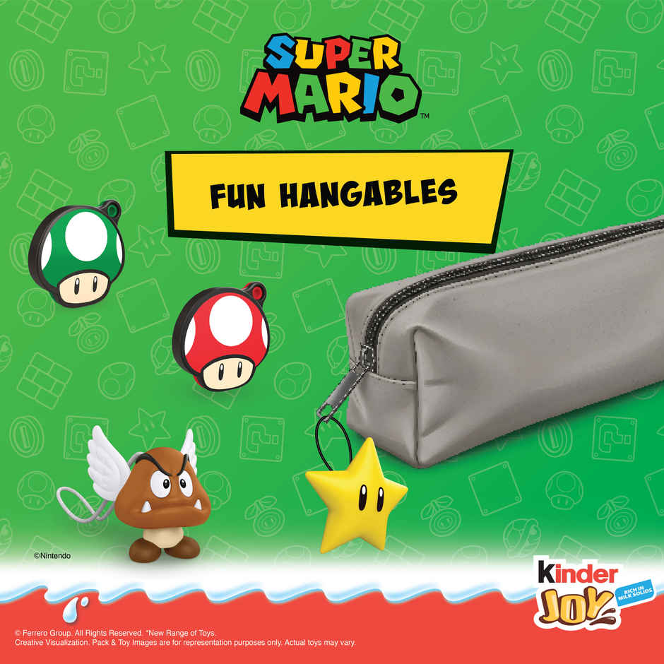 Kinder Joy Super Mario | Pack Of 3 