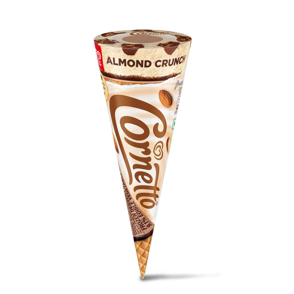 Kwality Wall's Cornetto Almond Crunch Ice Cream Cone