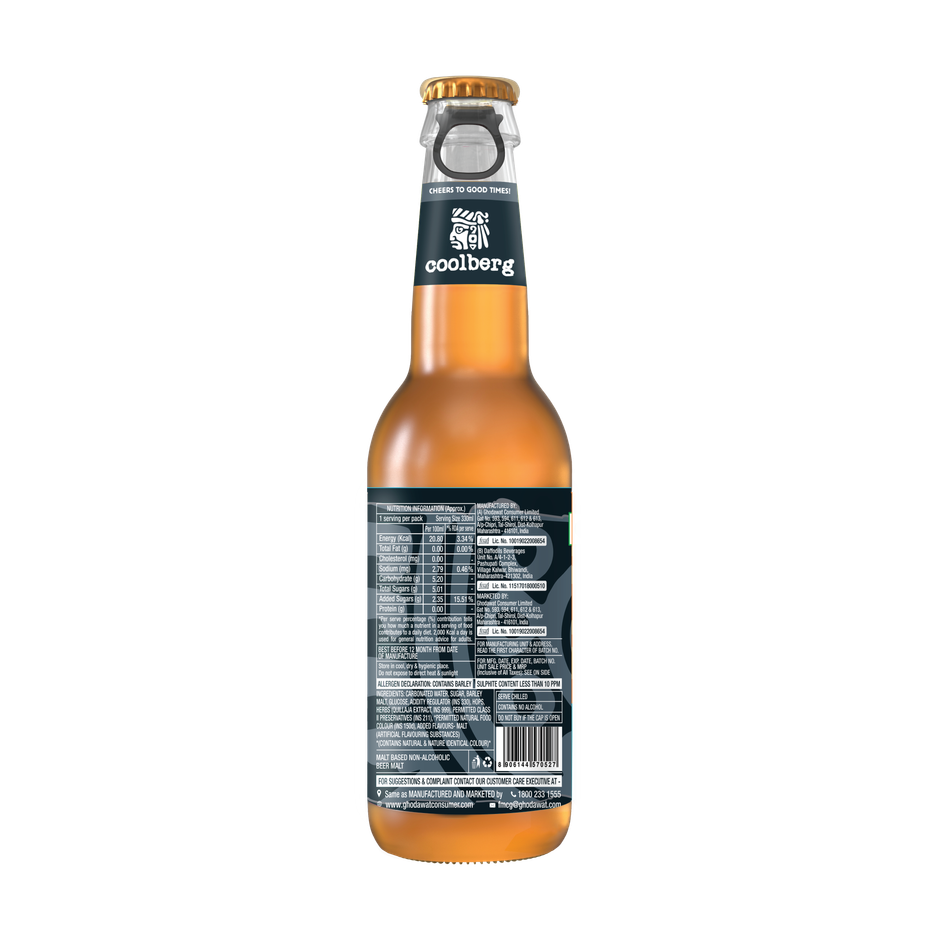 Coolberg Malt Non Alcoholic Beer