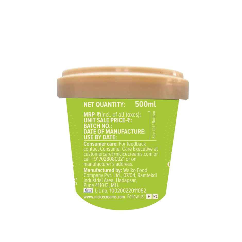 NIC Tender Coconut Ice Cream | Preservative Free | No Artificial Flavors