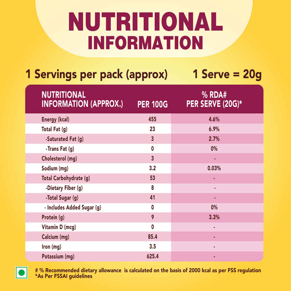 MOM Classic Crunch Date Cubes