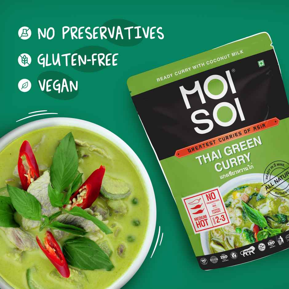 Moi Soi Green Thai Curry | Ready to Cook Paste