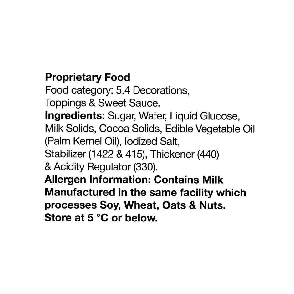 Ibaco Toppings Chocolate Fudge Sauce
