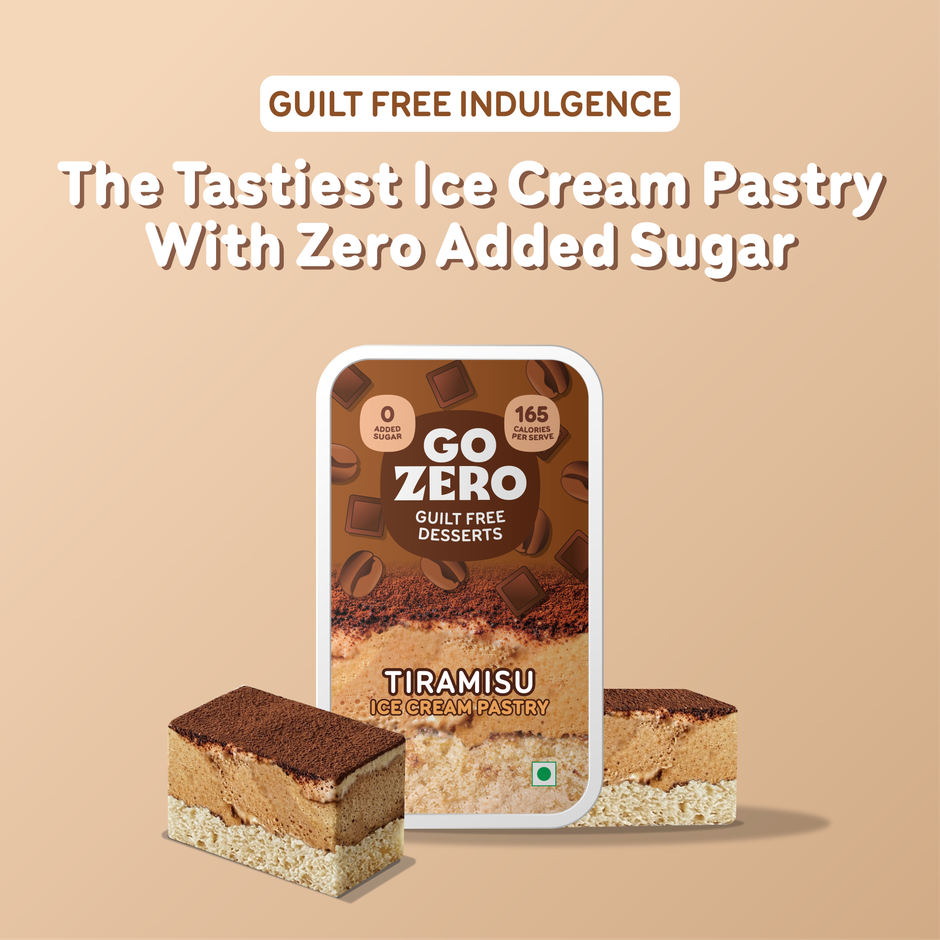 Go Zero Tiramisu Guilt Free Ice Cream Pastry